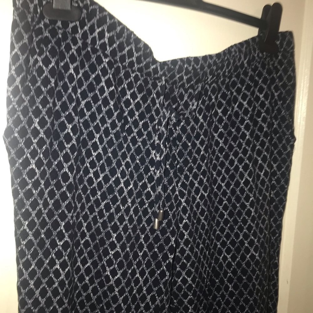 Printed Pants With Drawstring Waist - image 2